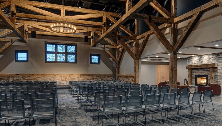 The crossing at chesterfield chapel architecture interior design worship