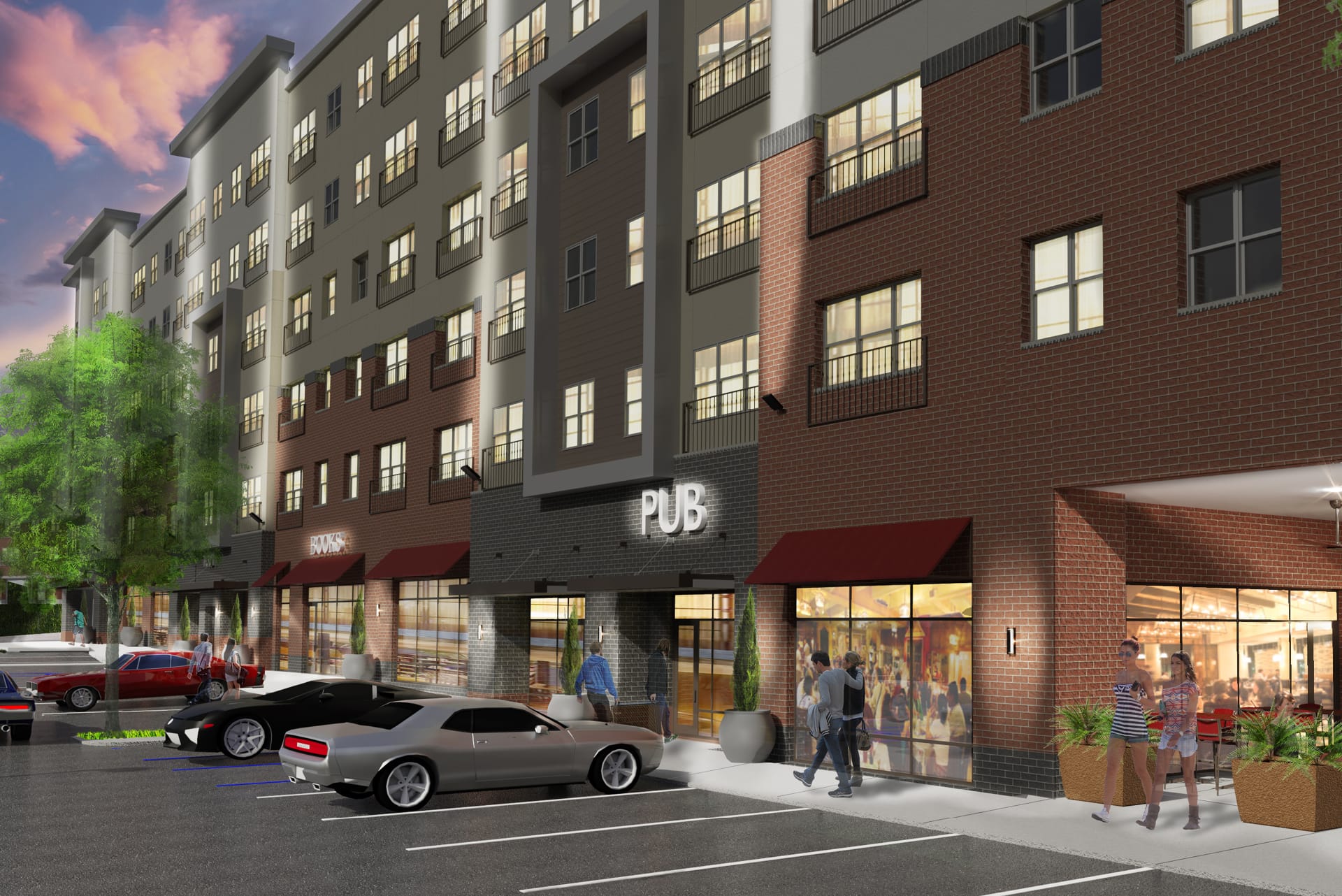 Whispering Heights 153 Market Rate Apartments + Retail Gray Design