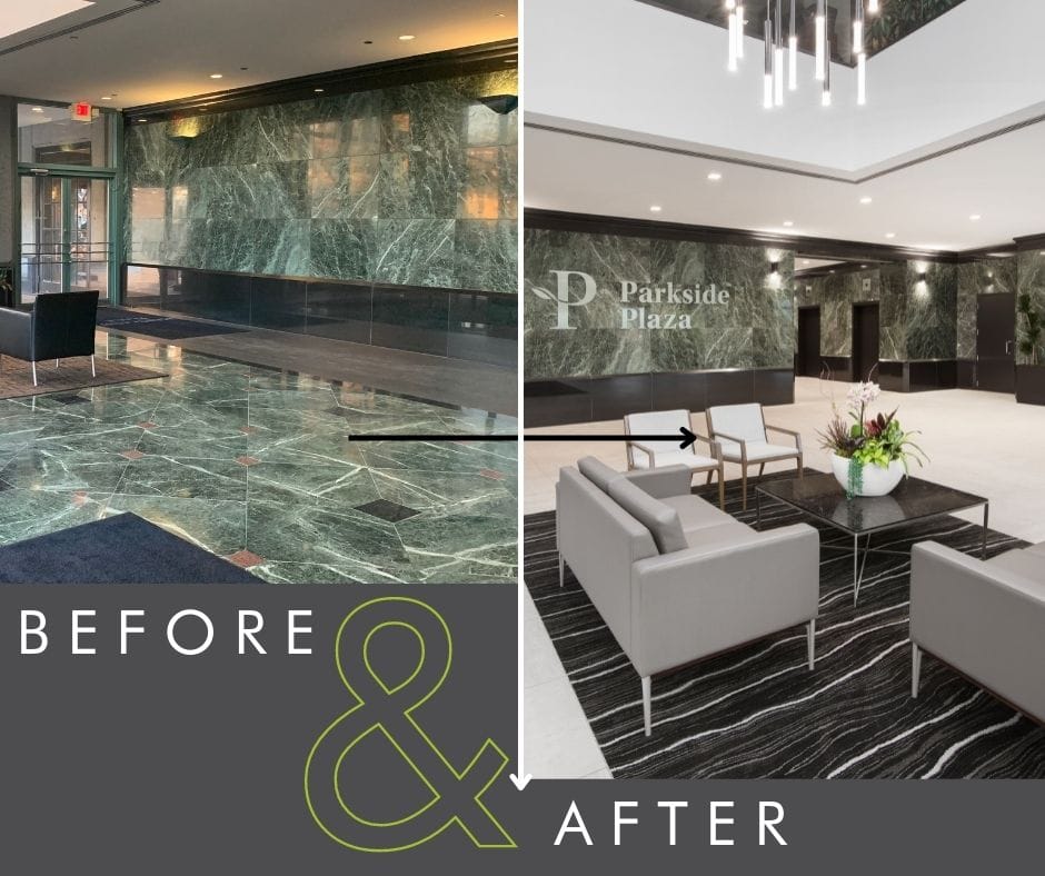 parkside tower parkside tower lobby renovation