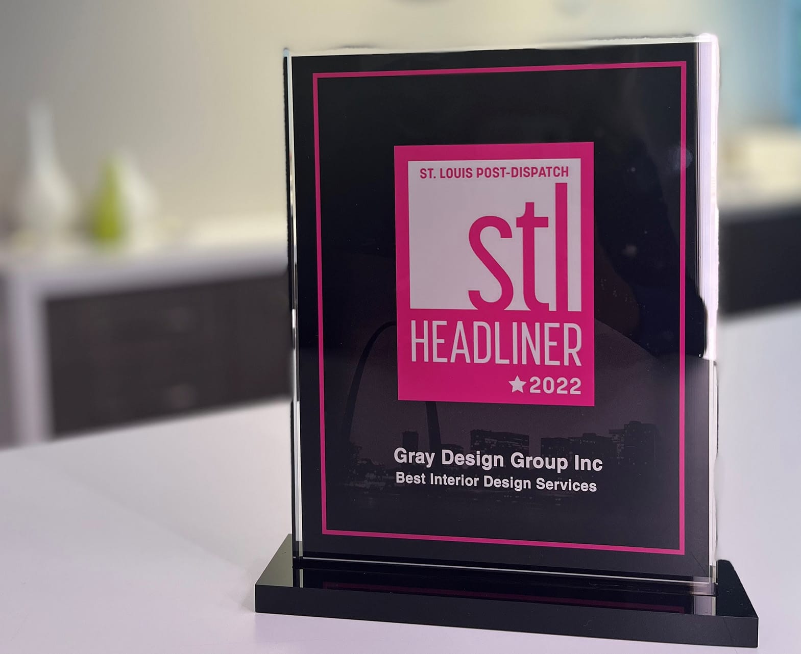 stl headliner award interior design services