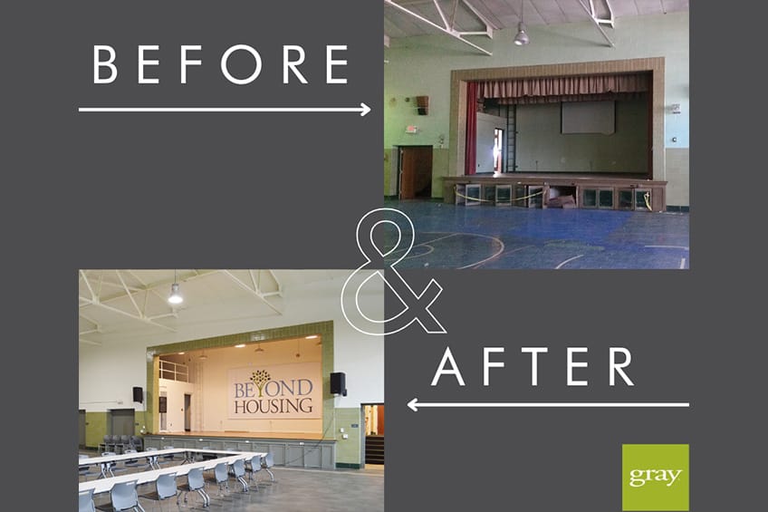 beyond housing before and after renovation