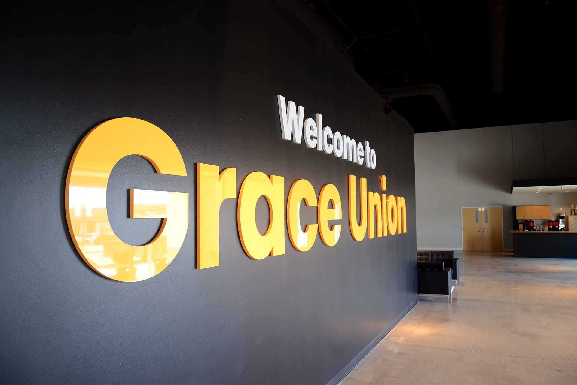 grace union church worship graphics and branding