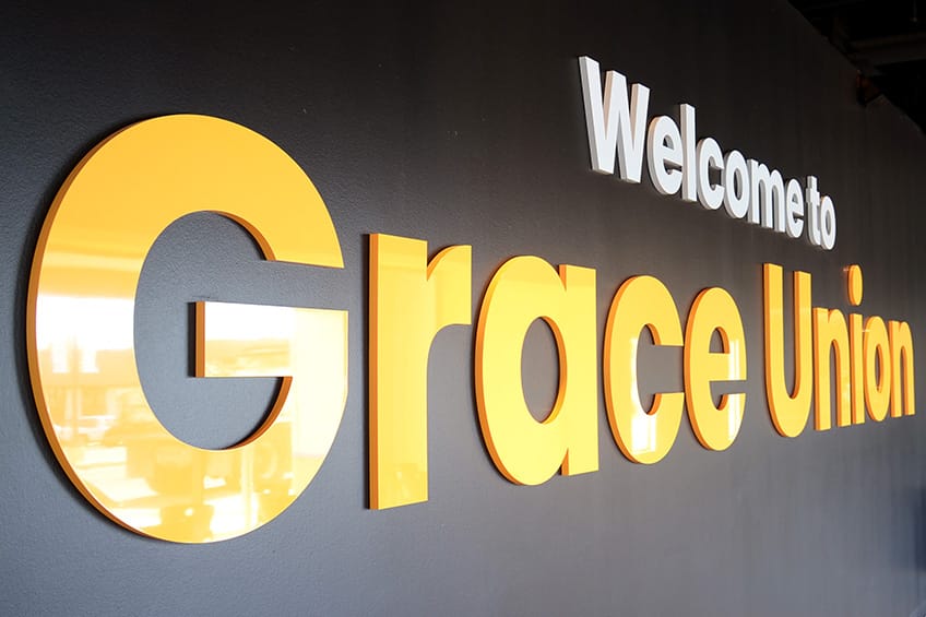 grace union church worship graphics and branding