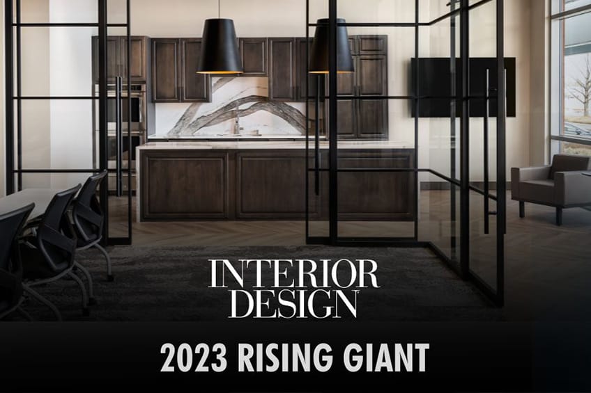 interior design magazine rising giants award
