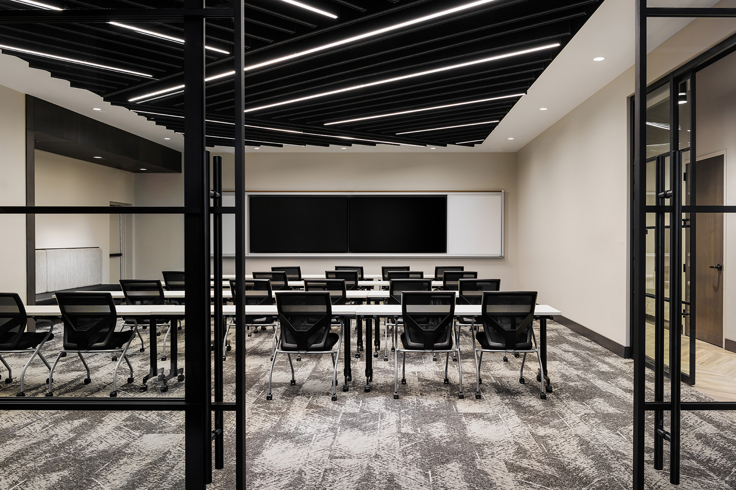 financial firm training room