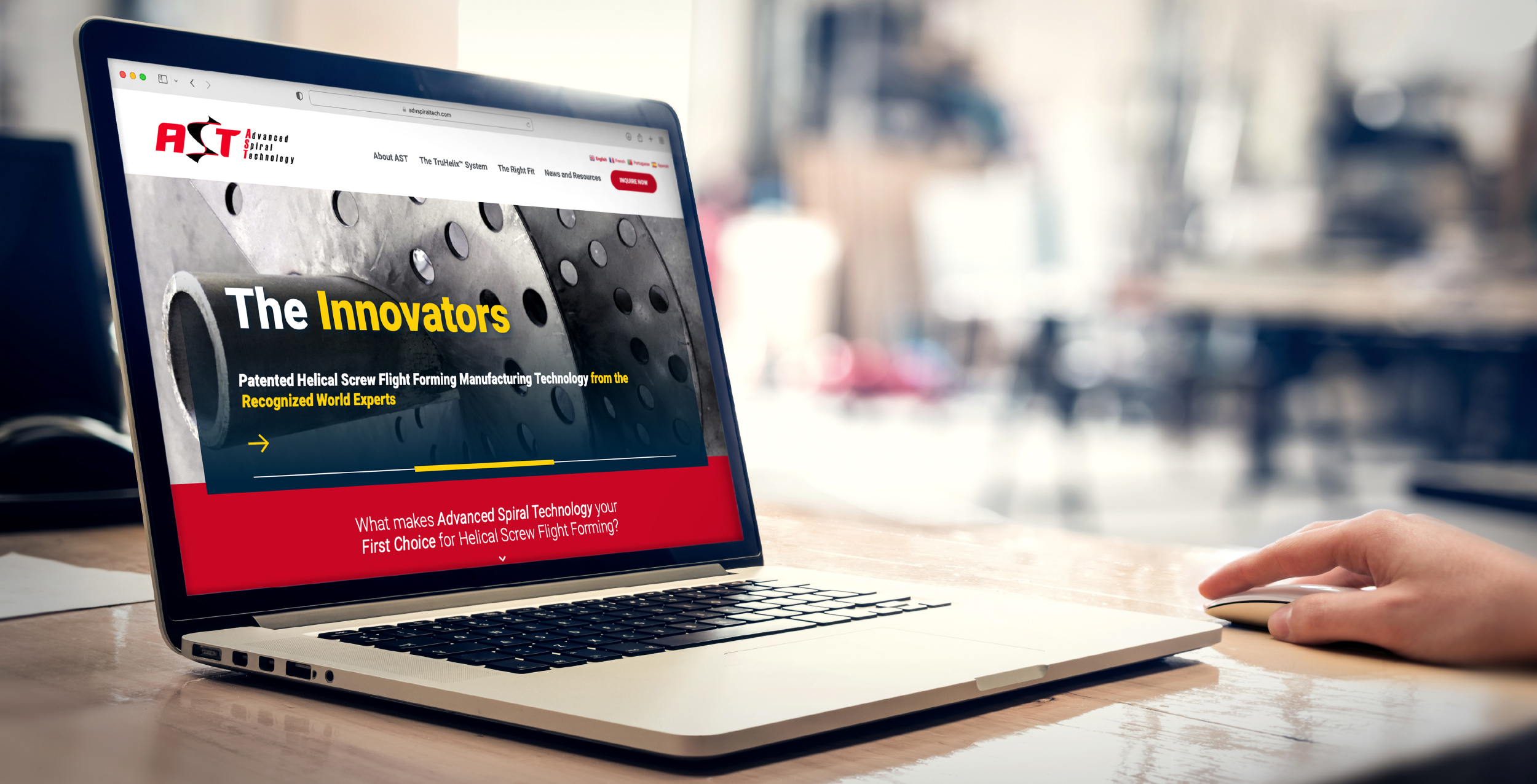 AST_1_Header Image advanced spiral technology ast branding and graphic design marketing collateral website redesign