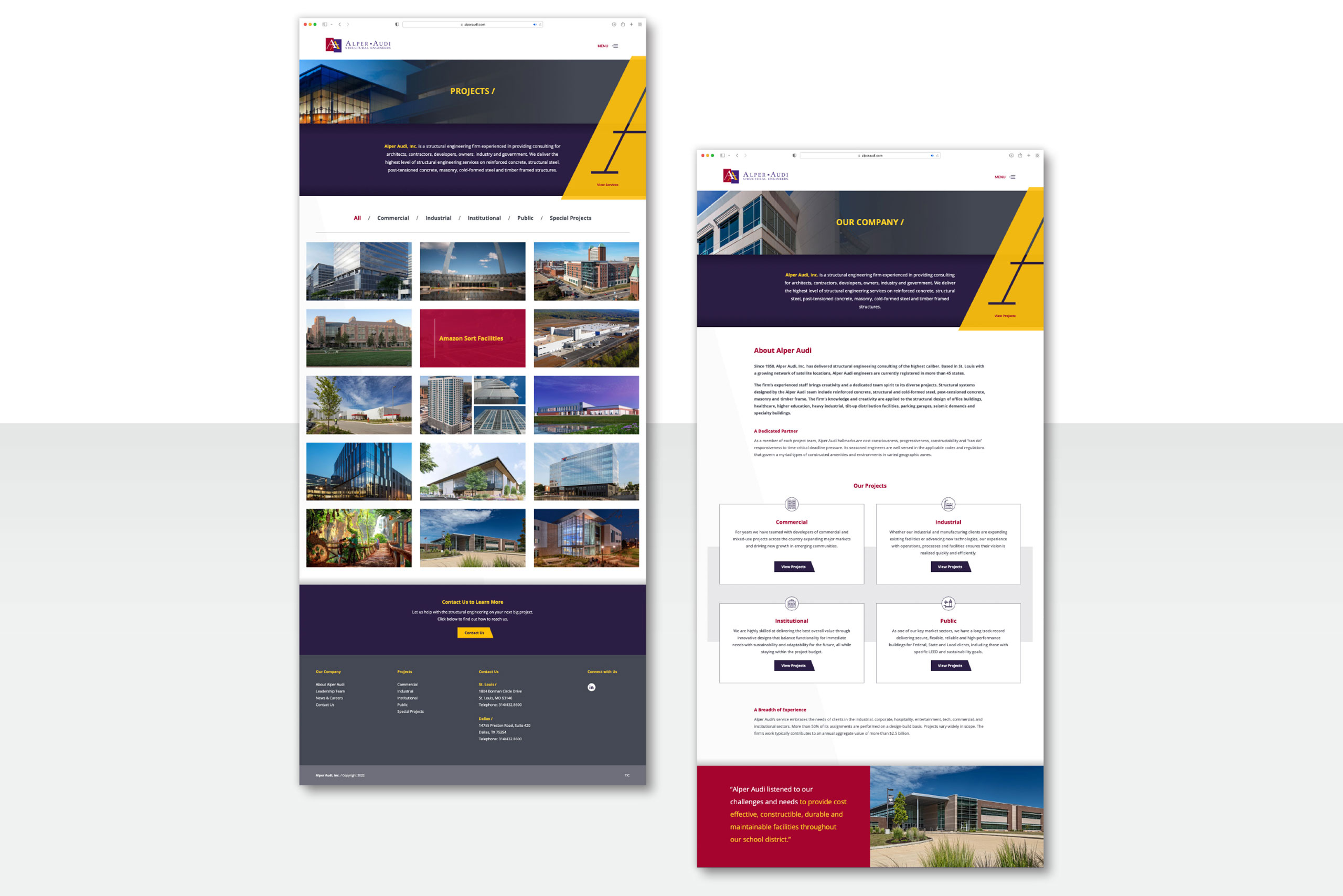 Alper_3_Web-Pages Alper Audi web graphics branding b+g