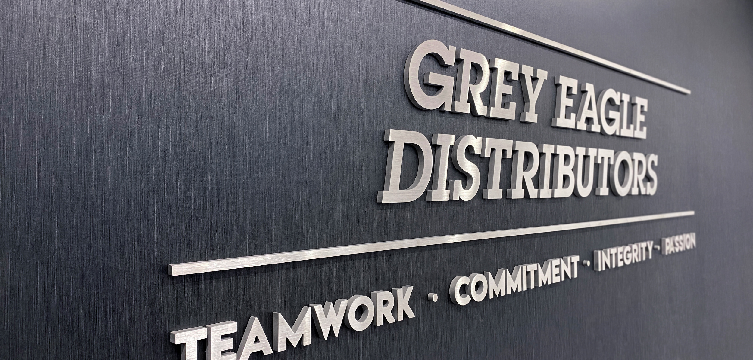 Grey Eagle_5_Conference Detail grey eagle distributors industrial workplace beverage architecture interior design branding and environmental graphic design