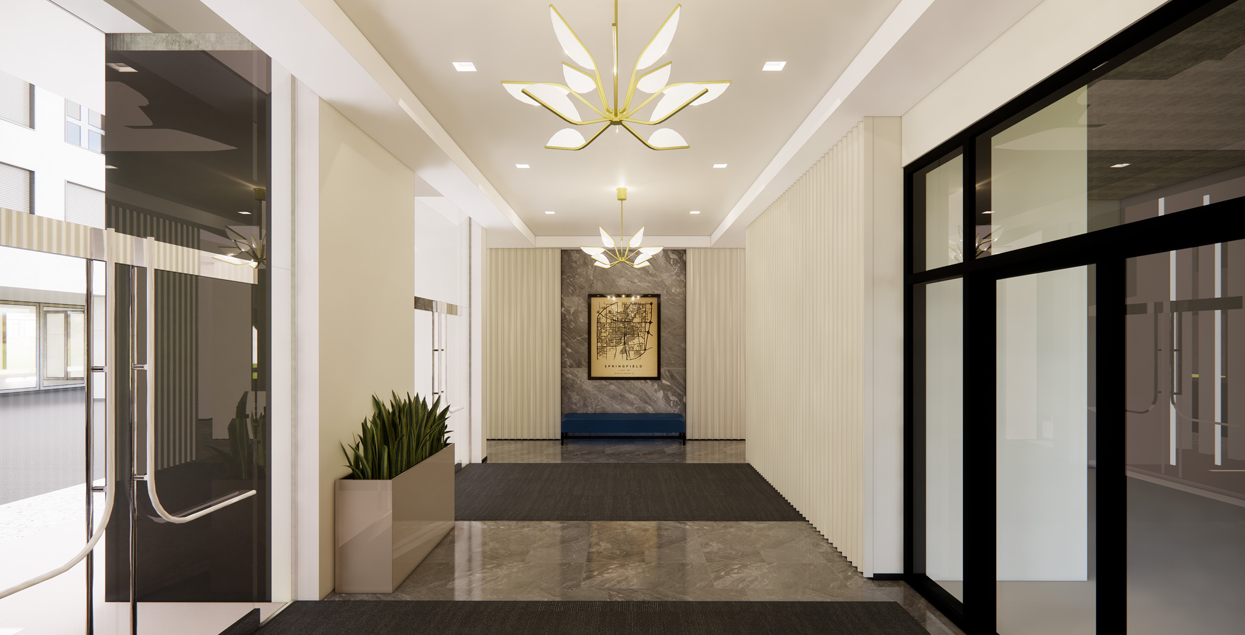 1_us bank building lobby_header full us bank building amenity renovation architecture interior design workplace