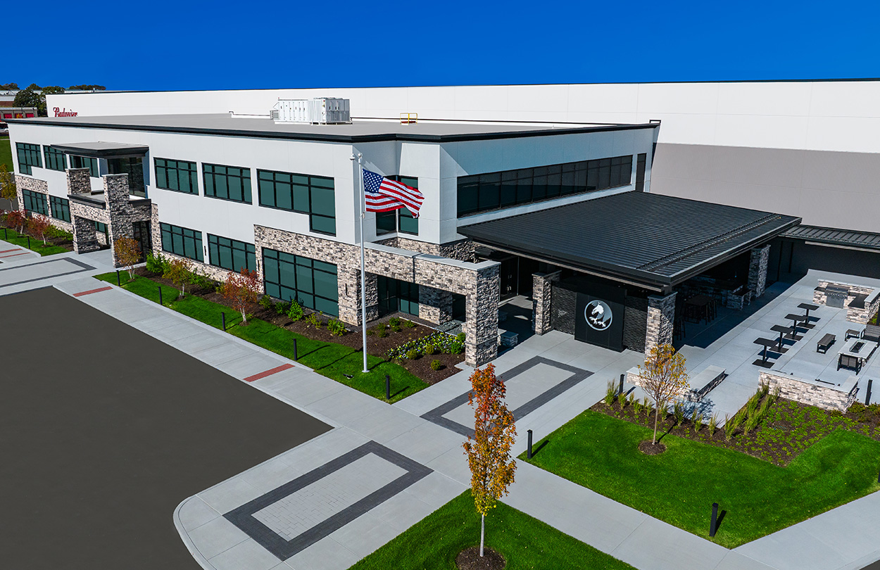 10 image + text grey eagle distributors grey eagle distributors architecture interior design environmental graphics workplace industrial