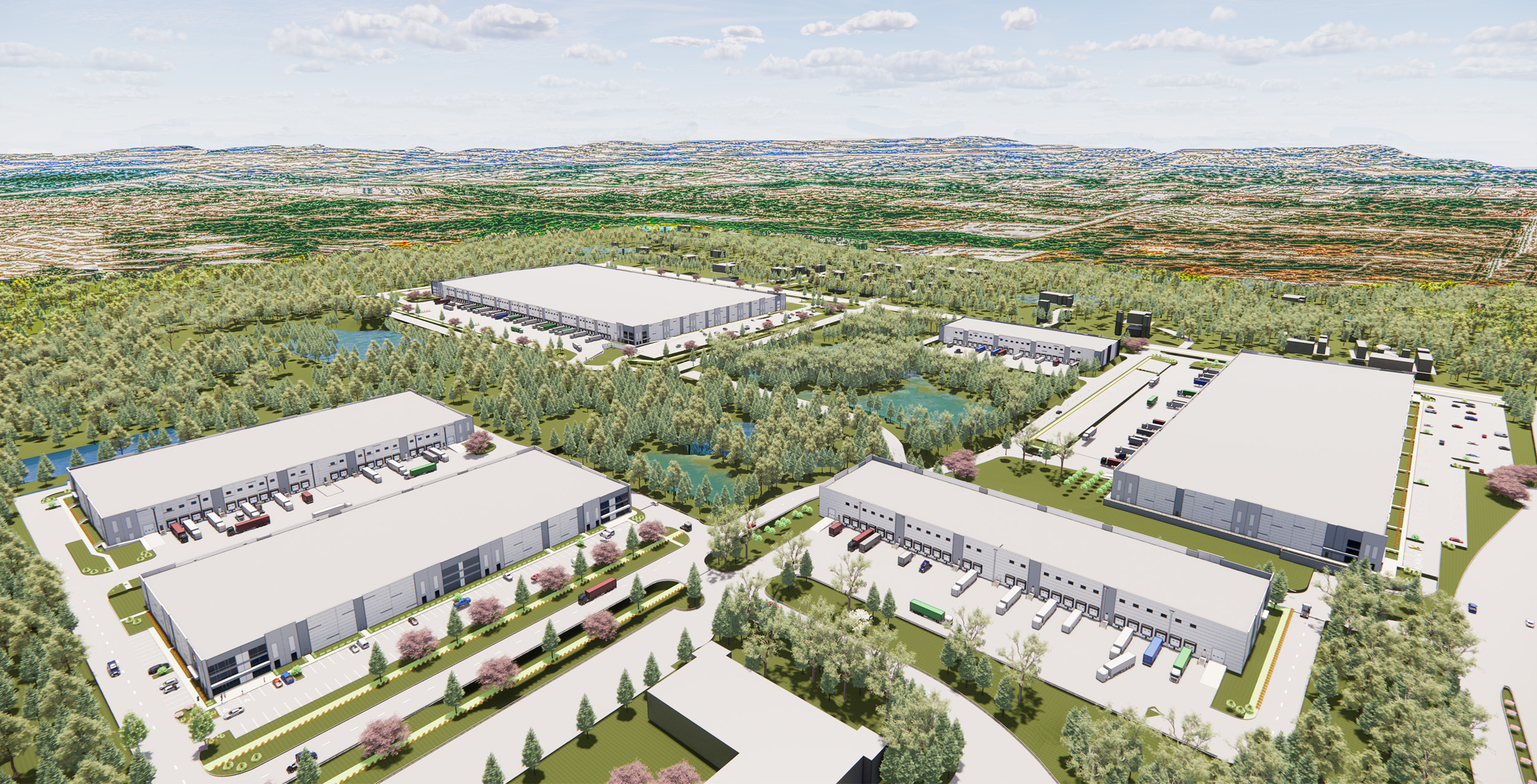 1_header full_austin hills commerce center austin hills commerce center architecture industrial master planning