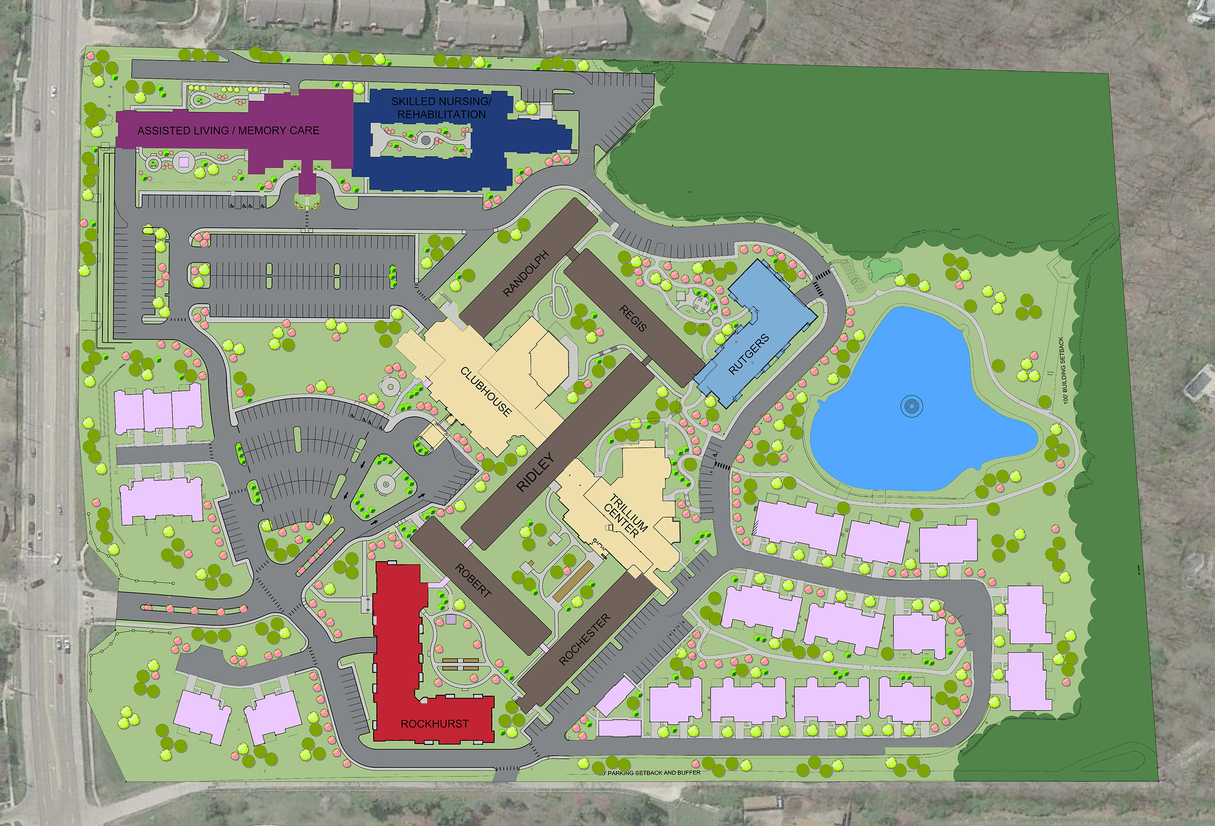 2 master plan friendship village chesterfield friendship village chesterfield master planning architecture interior design print design senior living