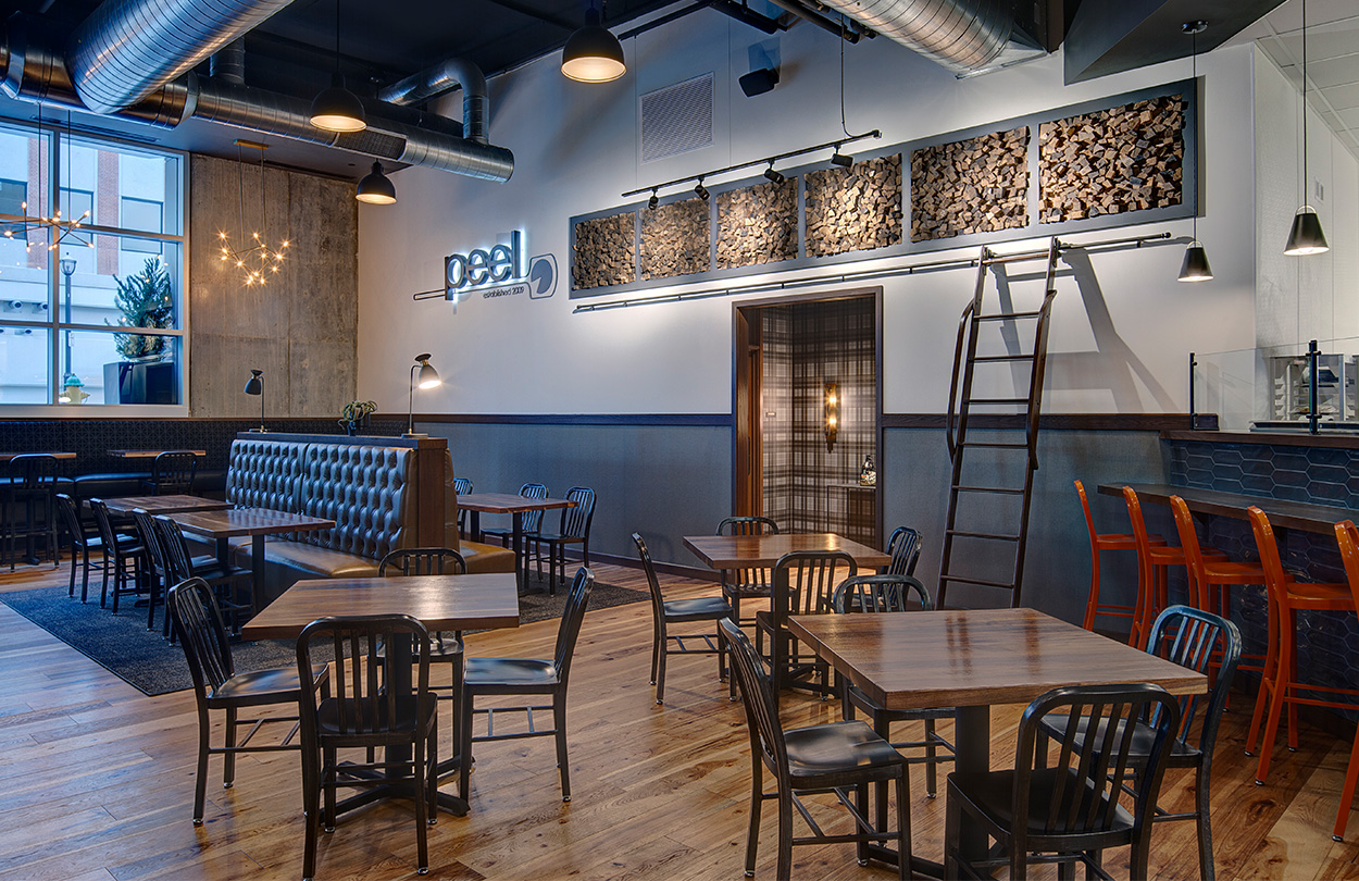 3_image + text peel clayton peel pizza clayton interior architecture interior design retail restaurant