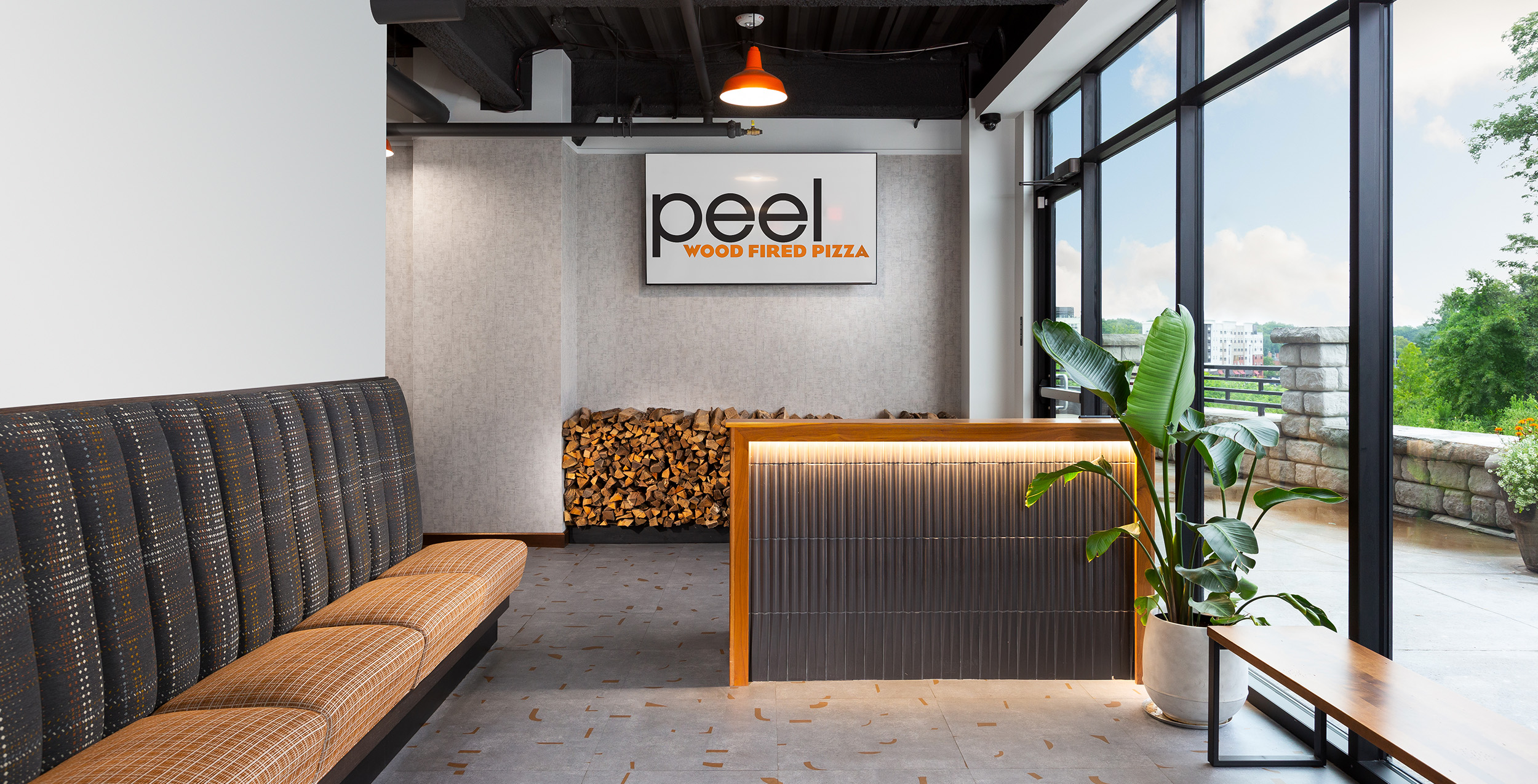 4 full peel edwardsville peel pizza edwardsville interior architecture interior design retail restaurant