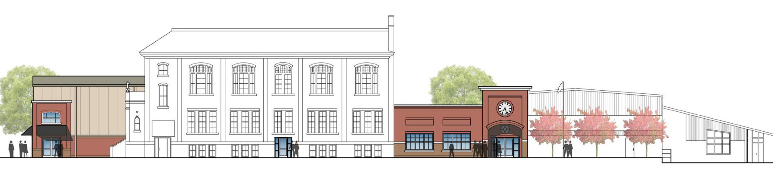 3 full saint boniface parish saint boniface school master planning architecture interior design education