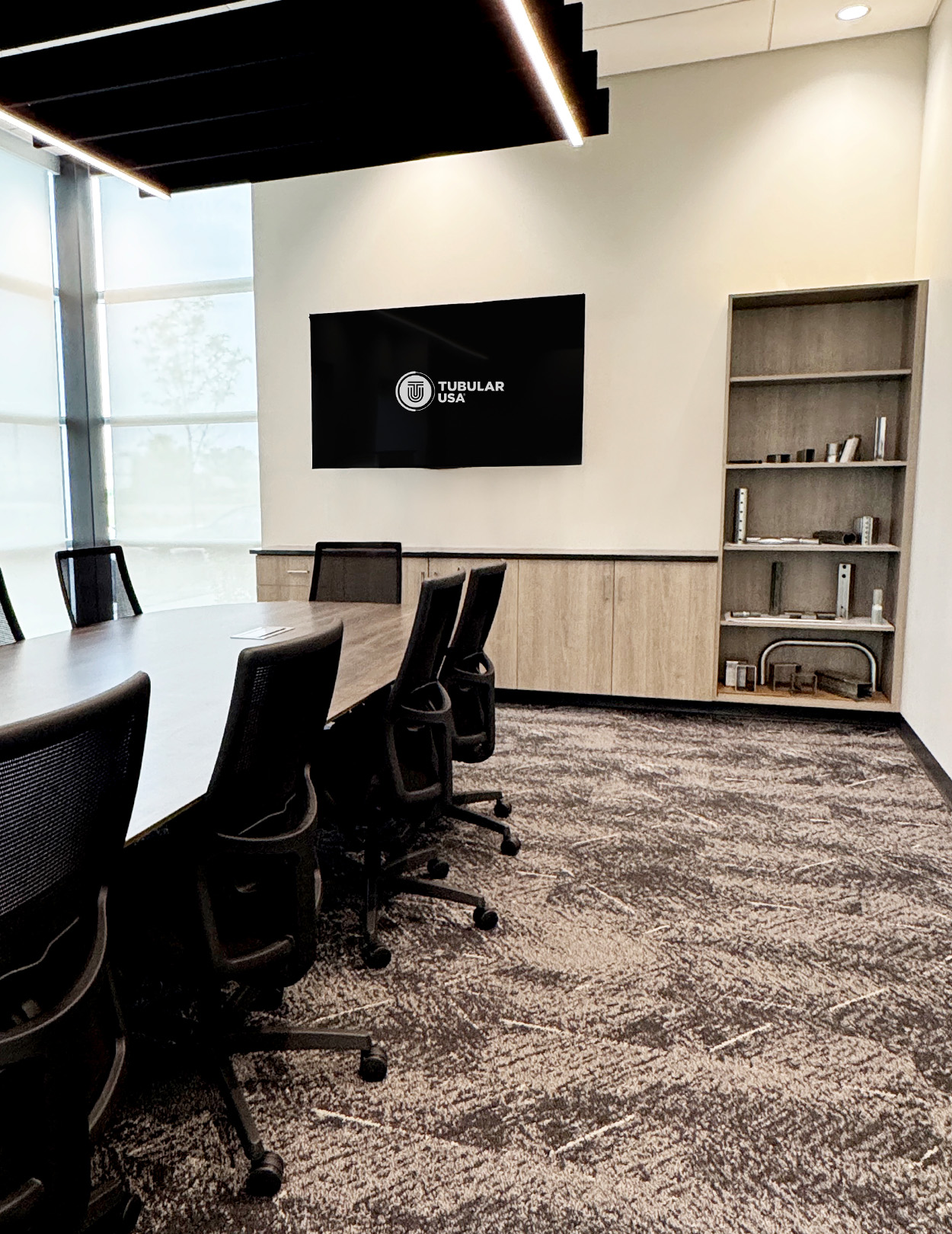 tubular usa industrial new construction architecture interior design signage