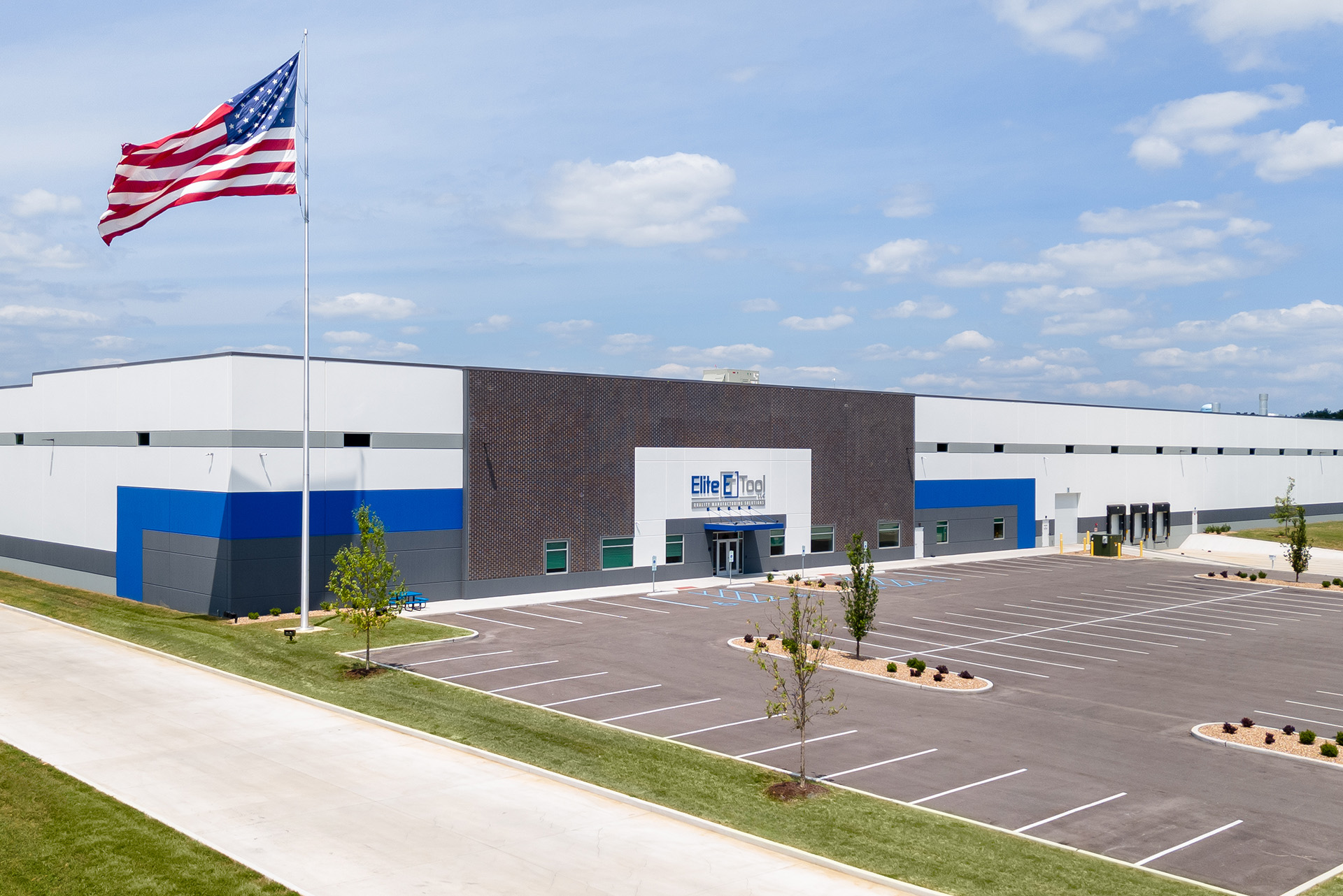 elite tool industrial new construction architecture interior design signage