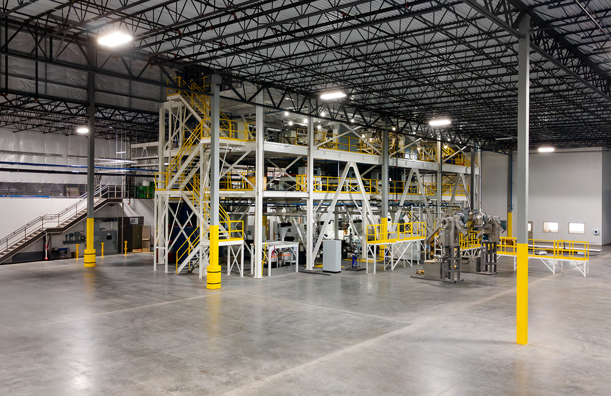 manner polymers architecture interior design industrial sustainable green