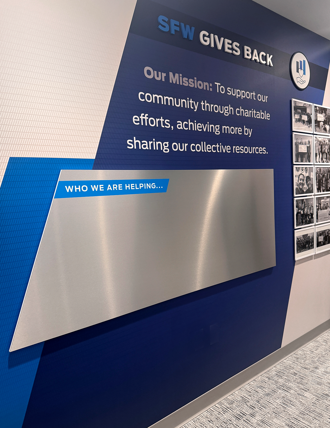 sfw partners renovation architecture interior design signage branding graphics