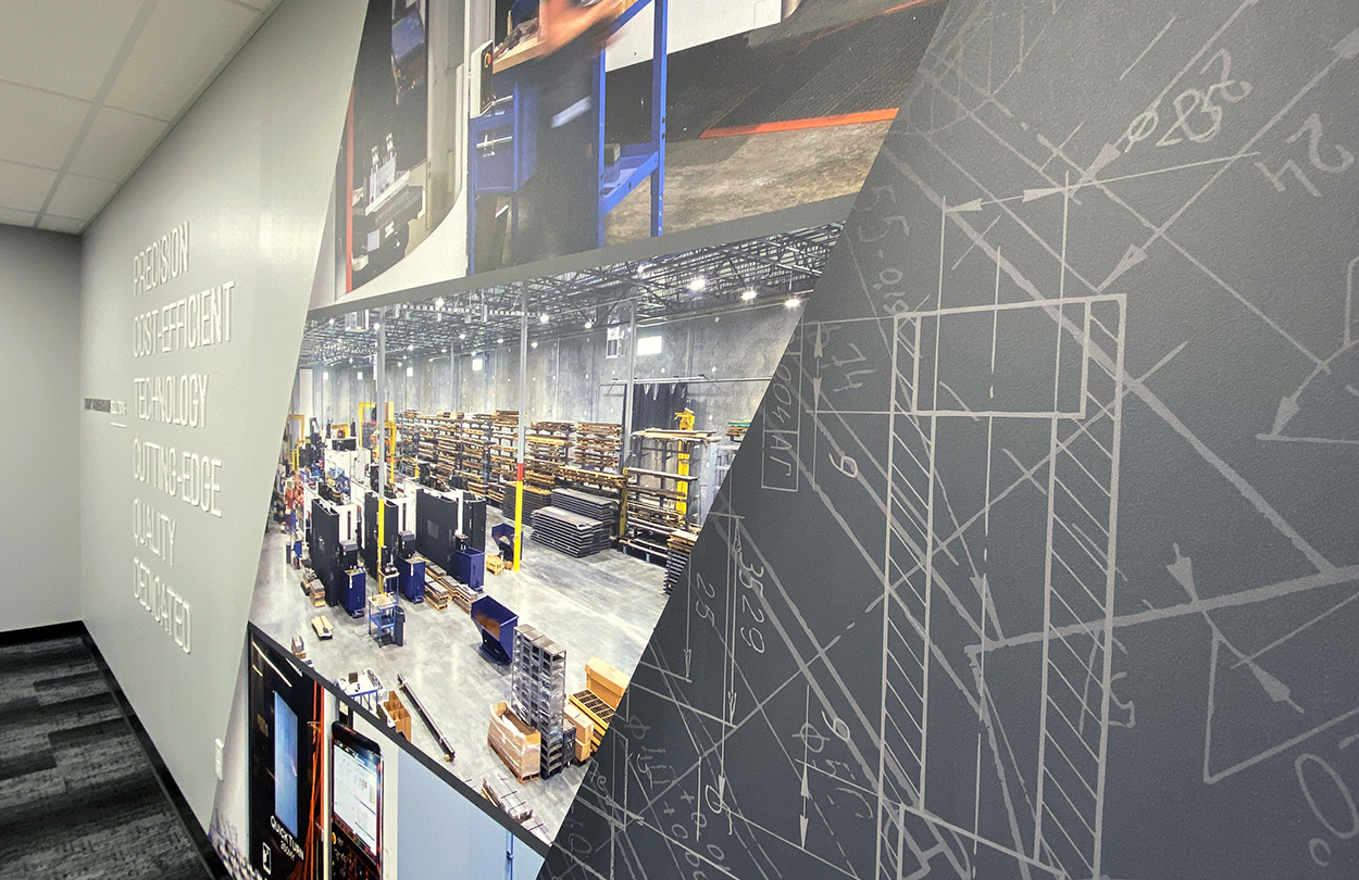 elite tool industrial new construction architecture interior design signage