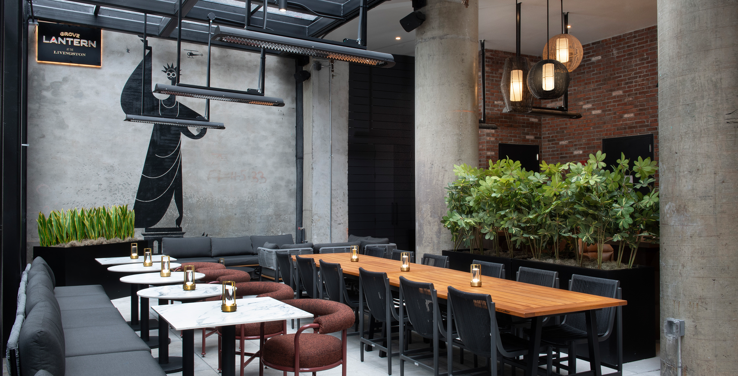 livingston hotel hyatt hospitality interiors