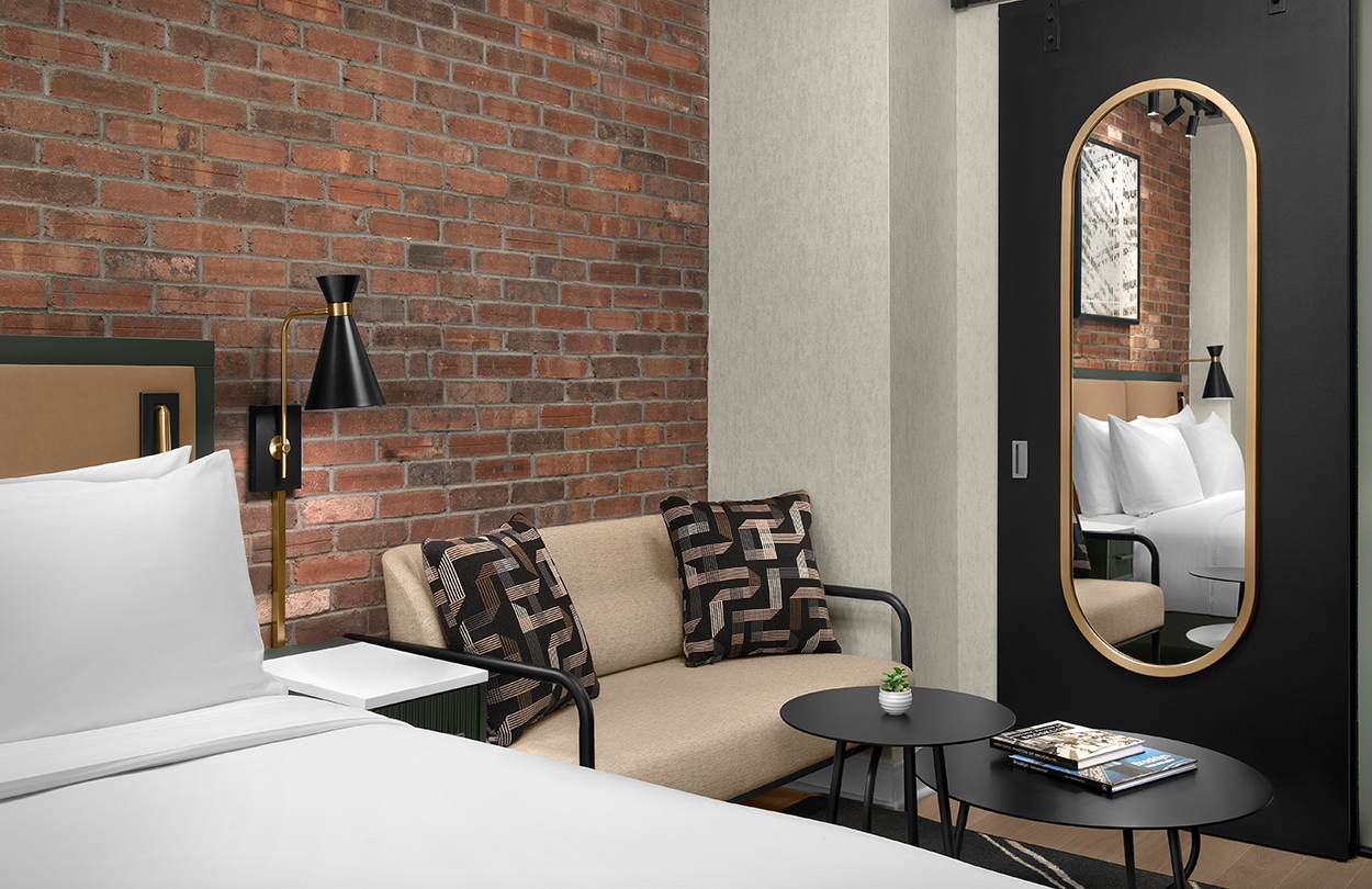 livingston hotel hyatt hospitality interiors