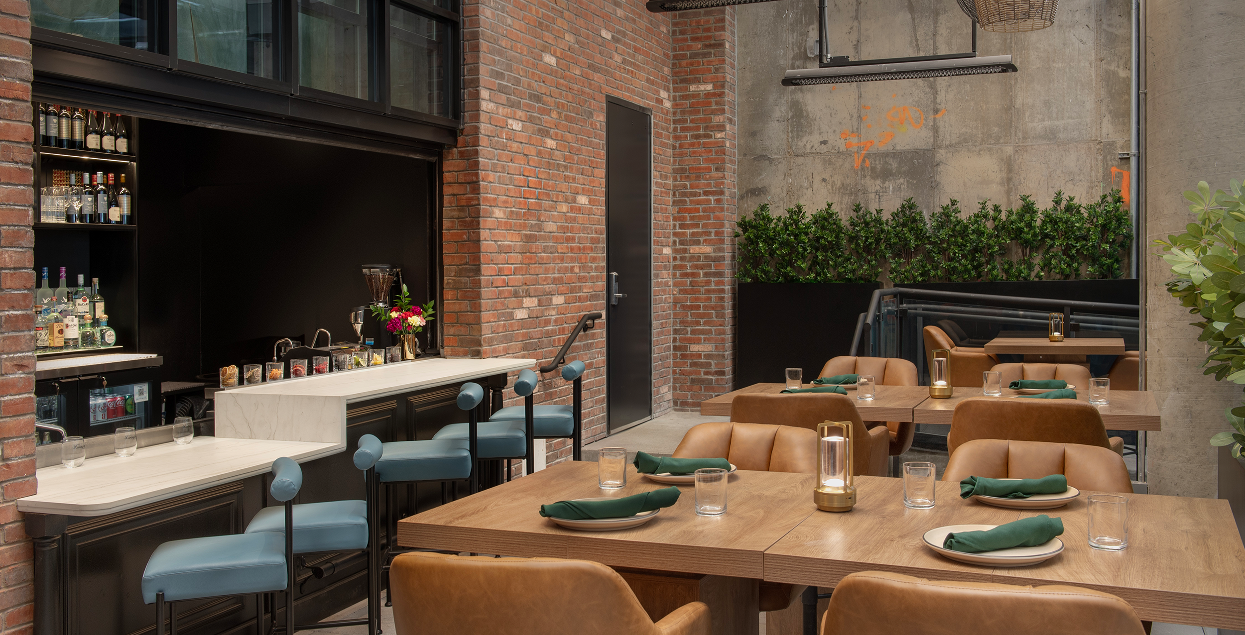 livingston hotel hyatt hospitality interiors