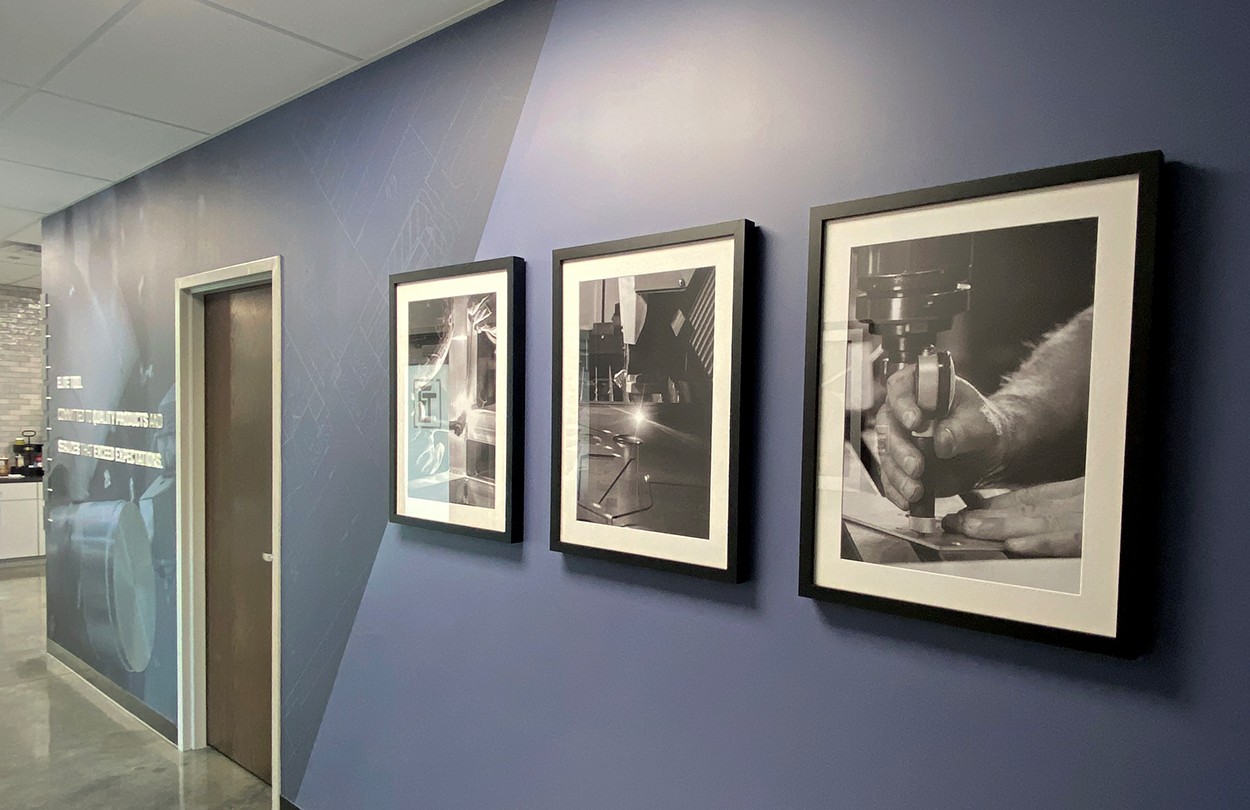 elite tool industrial new construction architecture interior design signage