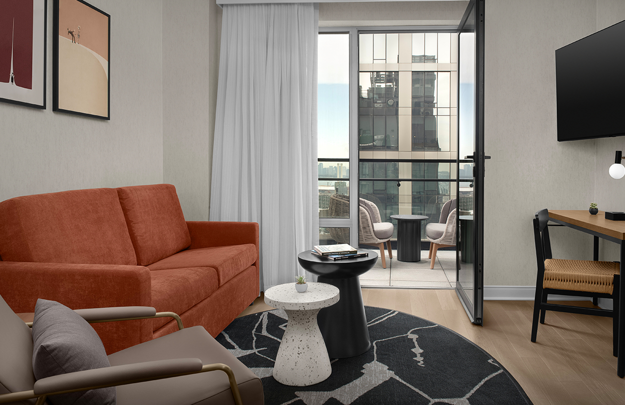 livingston hotel hyatt hospitality interiors