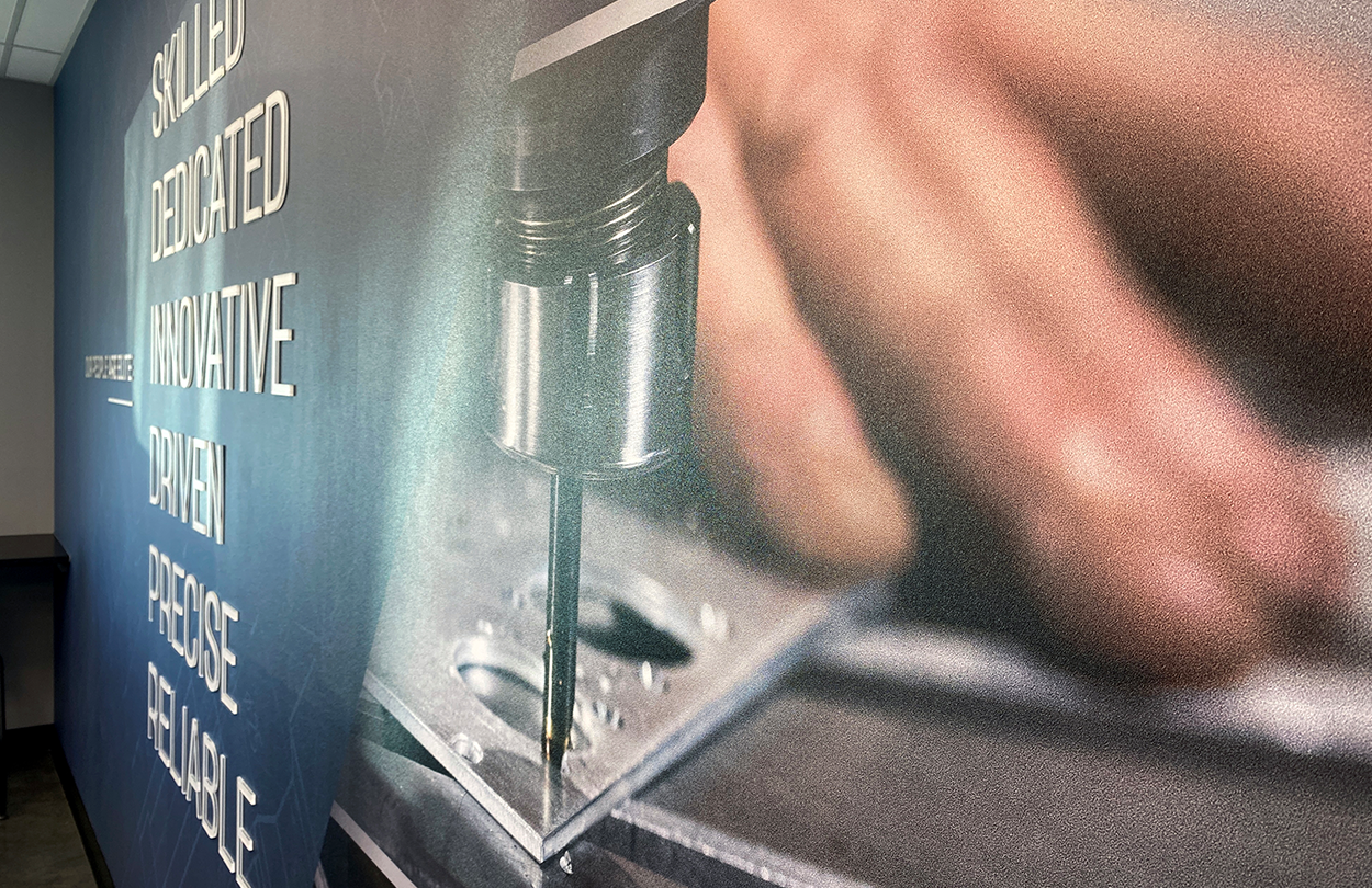 elite tool industrial new construction architecture interior design signage