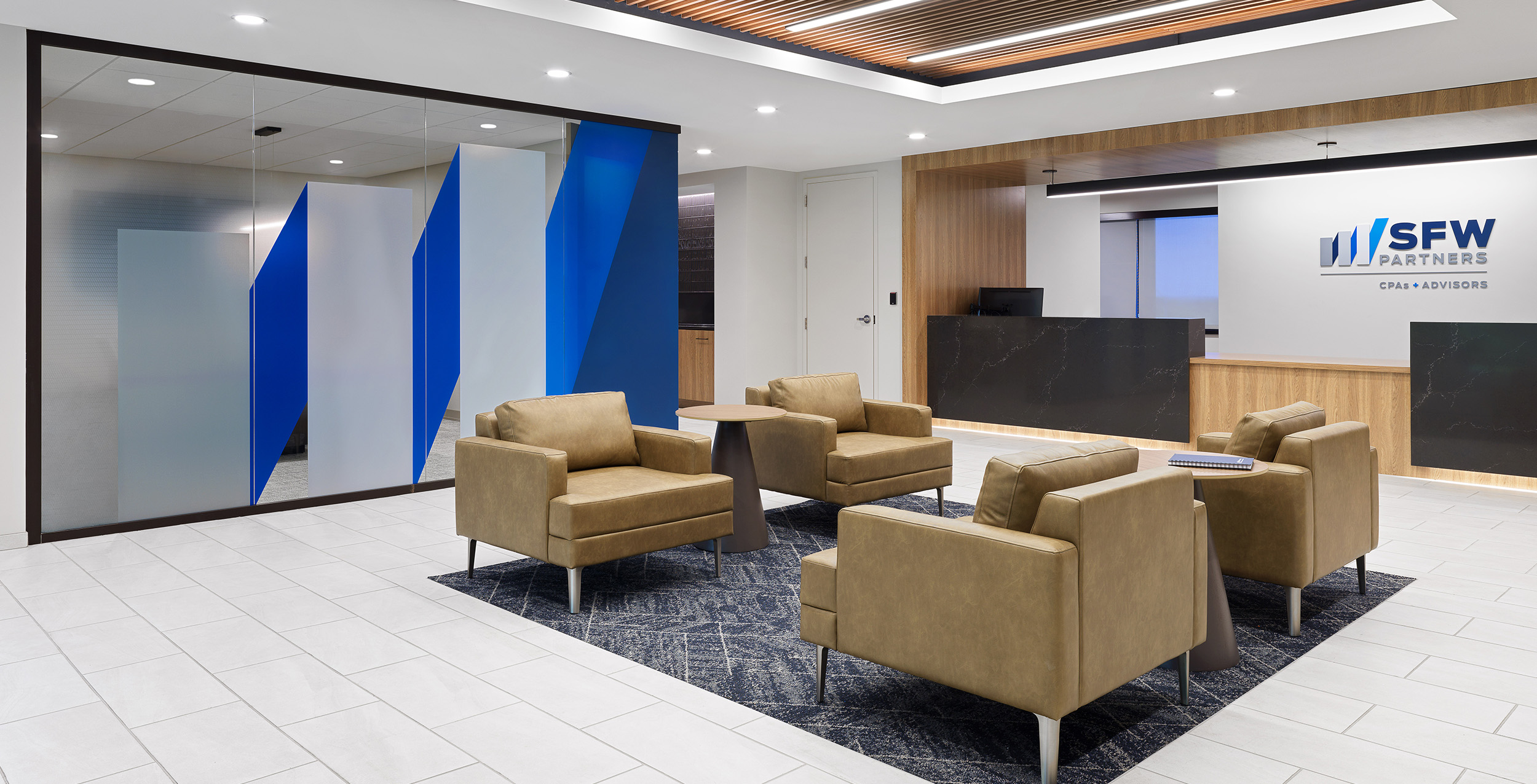 sfw partners renovation architecture interior design signage branding graphics