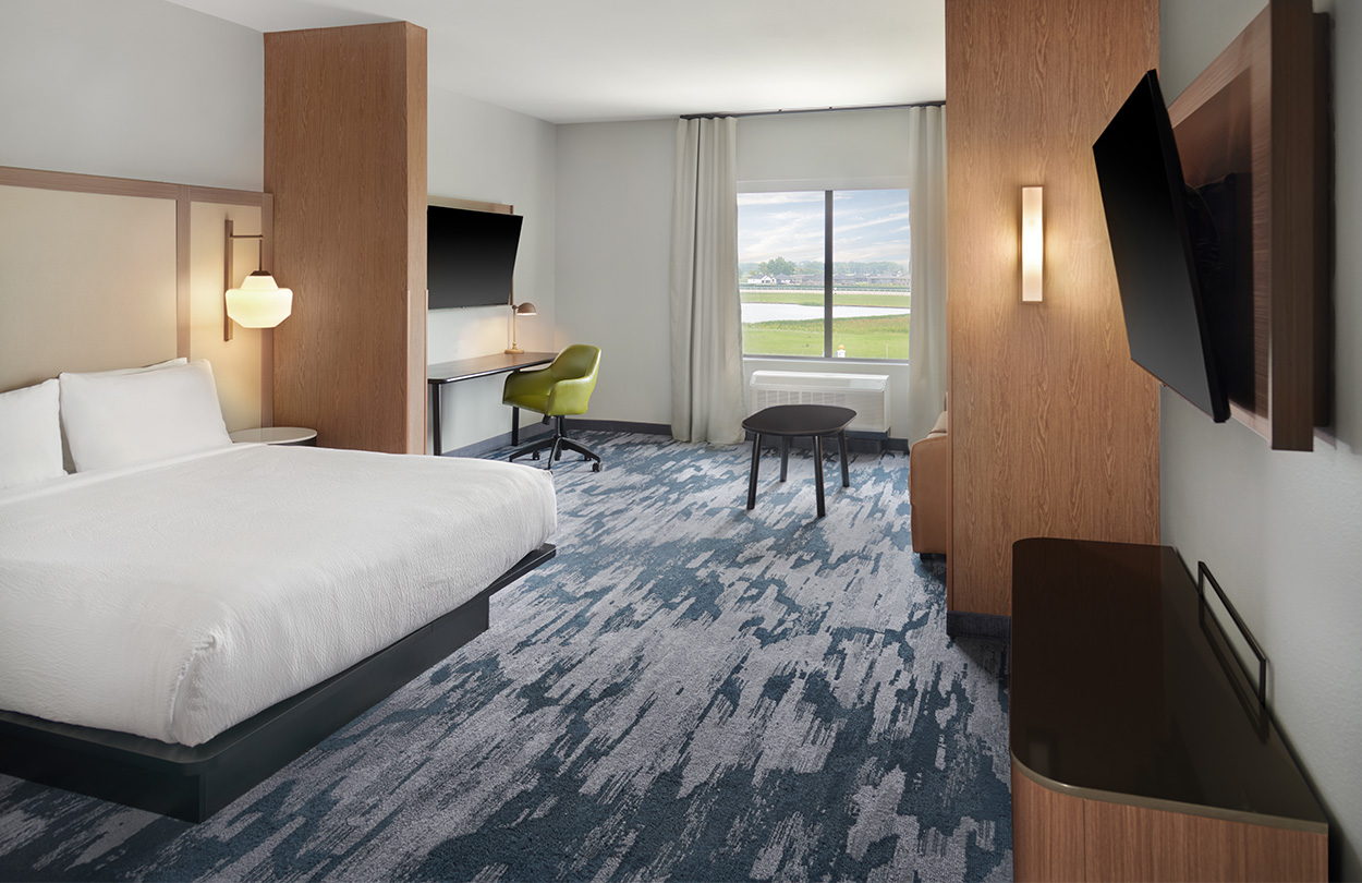 fairfield towneplace inn + suites architecture hospitality interiors