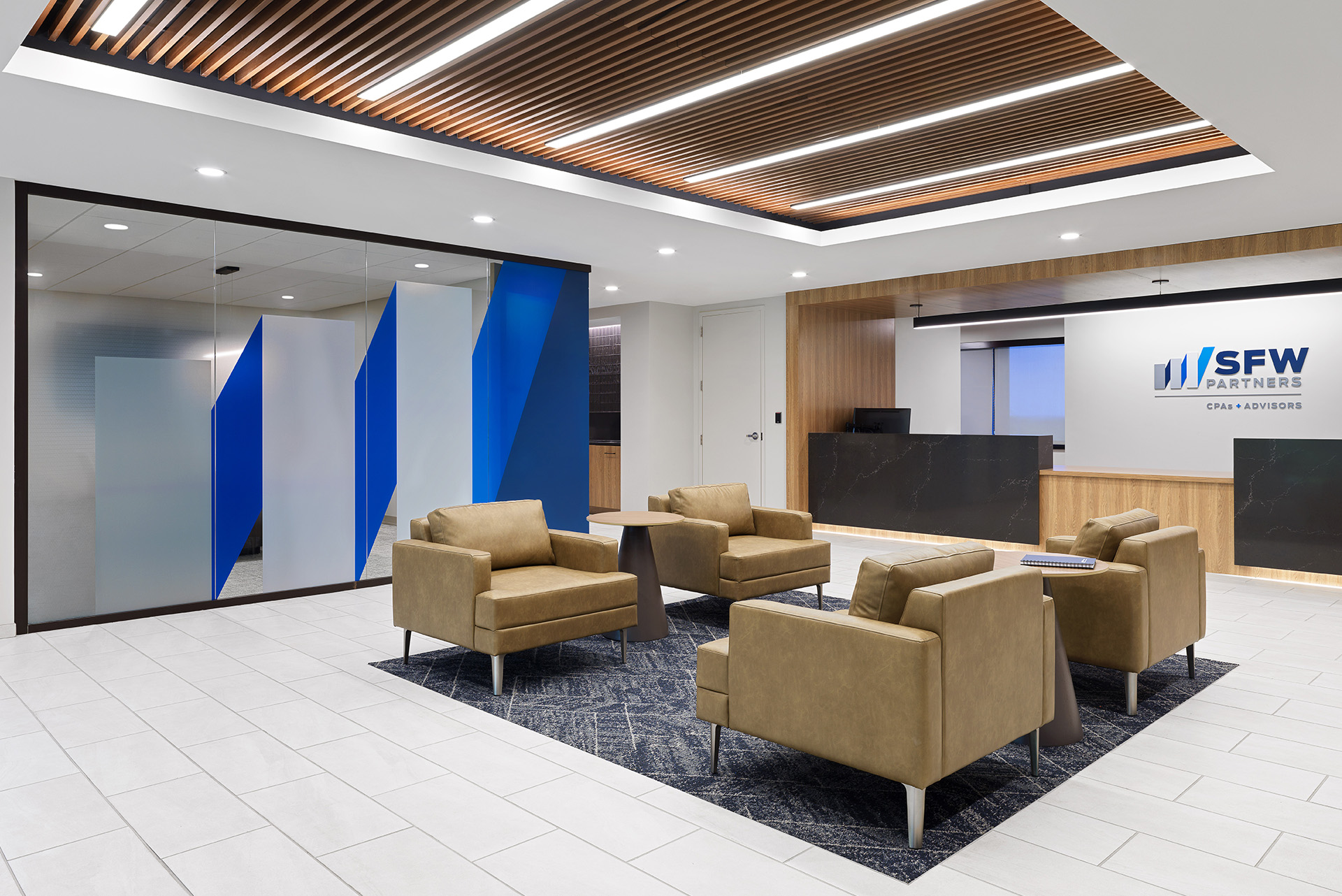sfw partners renovation architecture interior design signage branding graphics