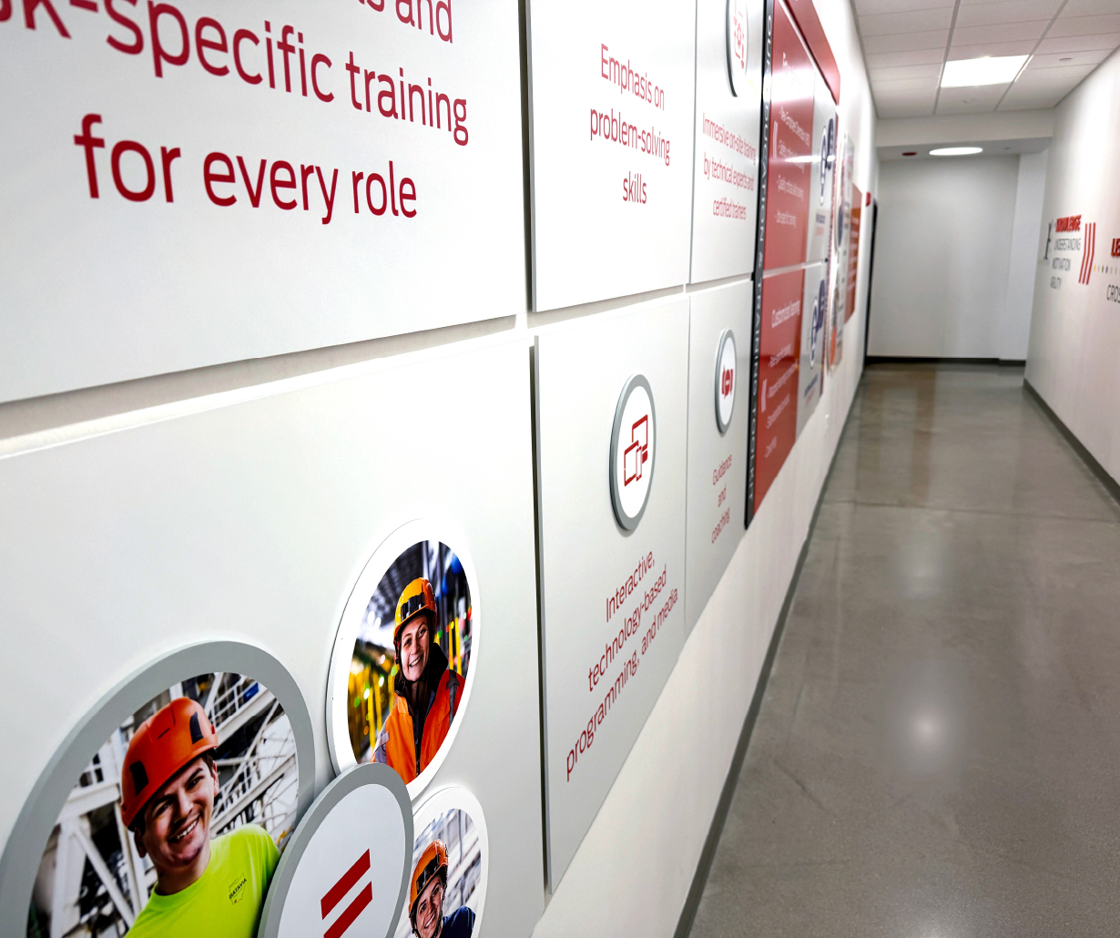 Purina_Batavia_TechUni_6 nestle purina environmental graphics interior design manufacturing facility