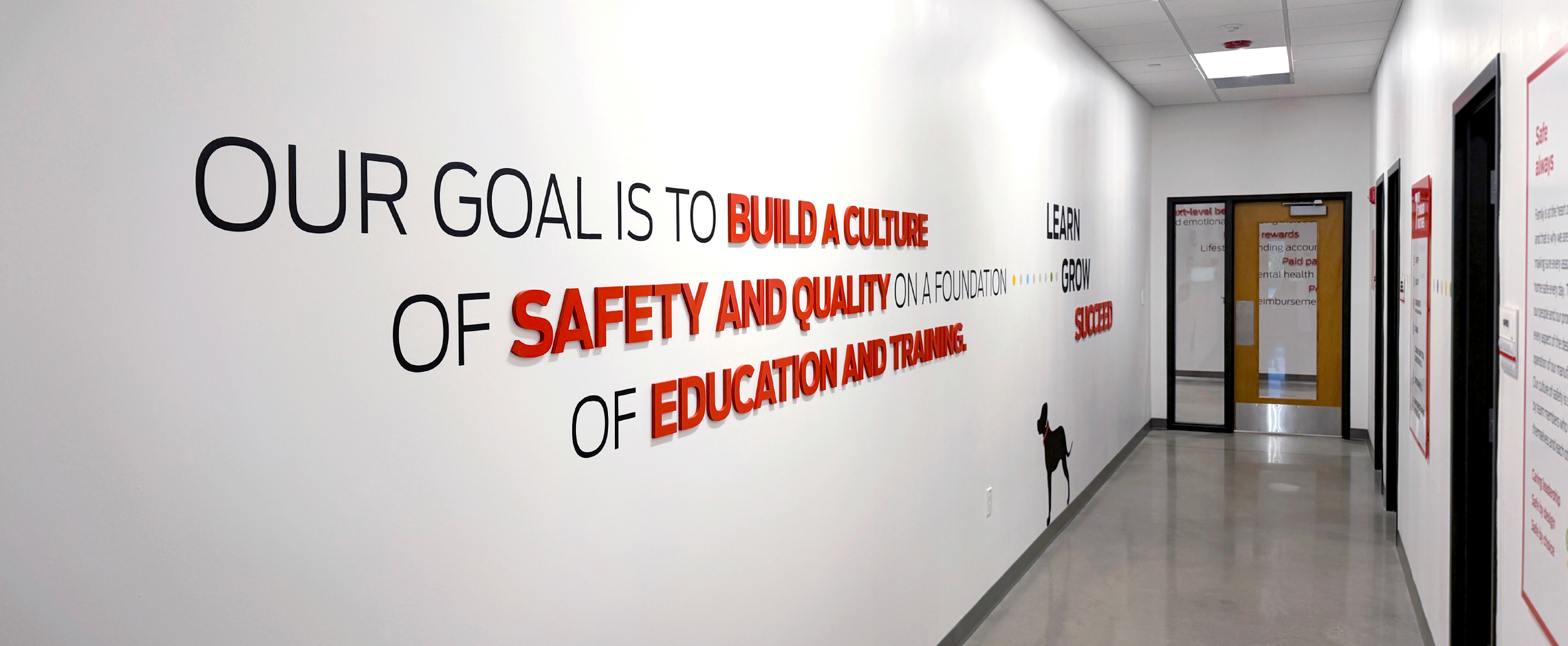 Purina_Batavia_TechUni_8 nestle purina environmental graphics interior design manufacturing facility