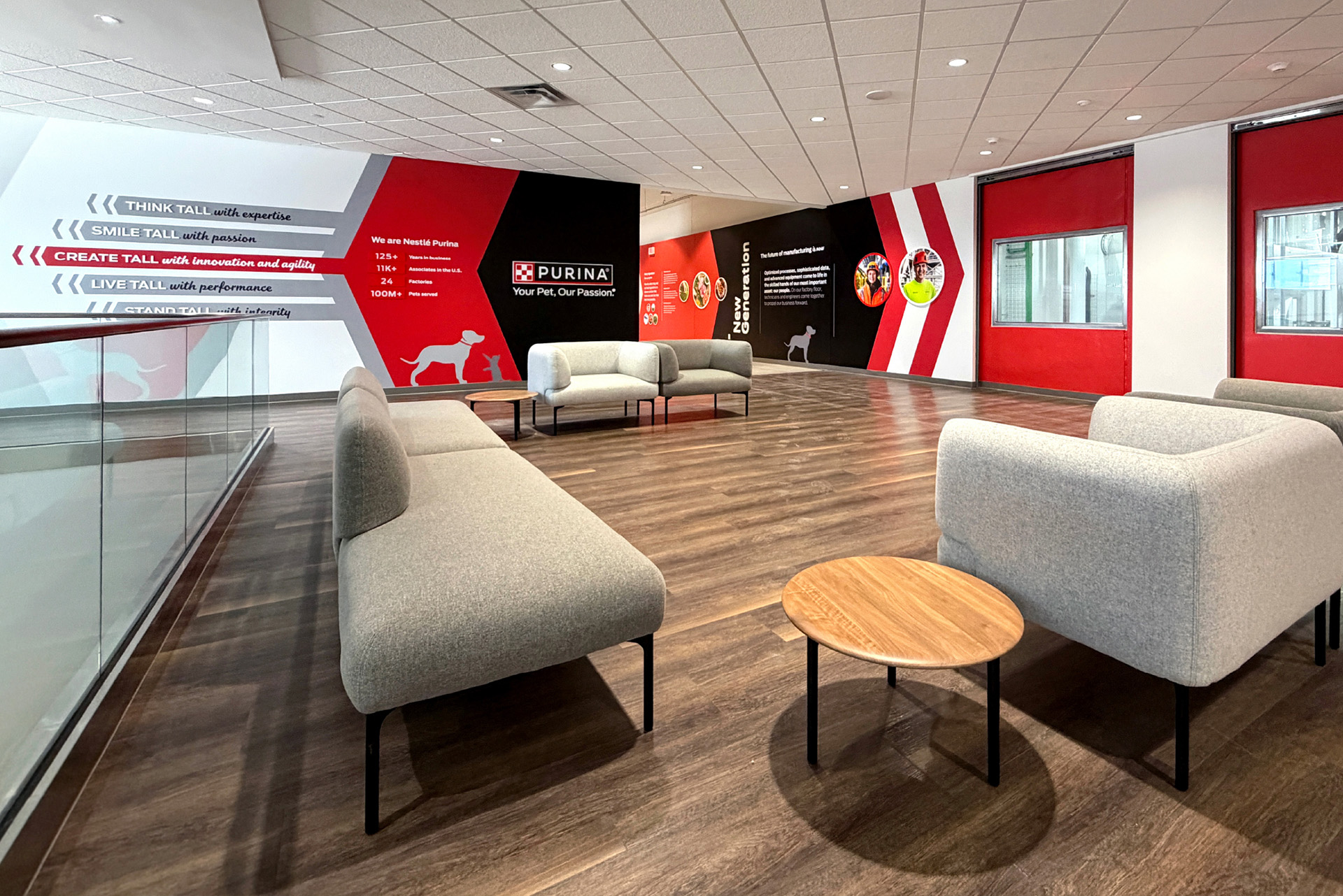featured image_batavia nestle purina environmental graphics interior design manufacturing facility